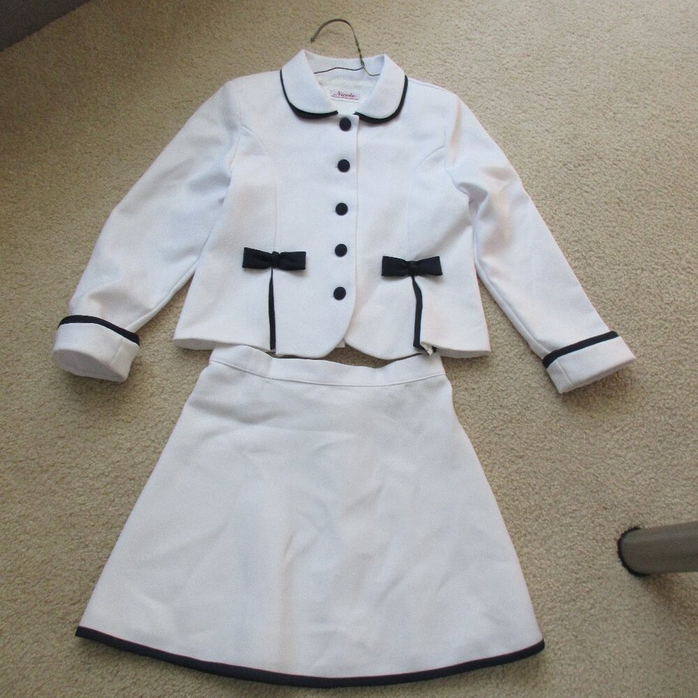 Girls 4T White Outfit